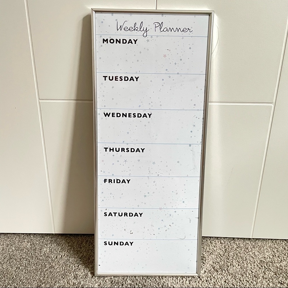 3/$45 Weekday planner